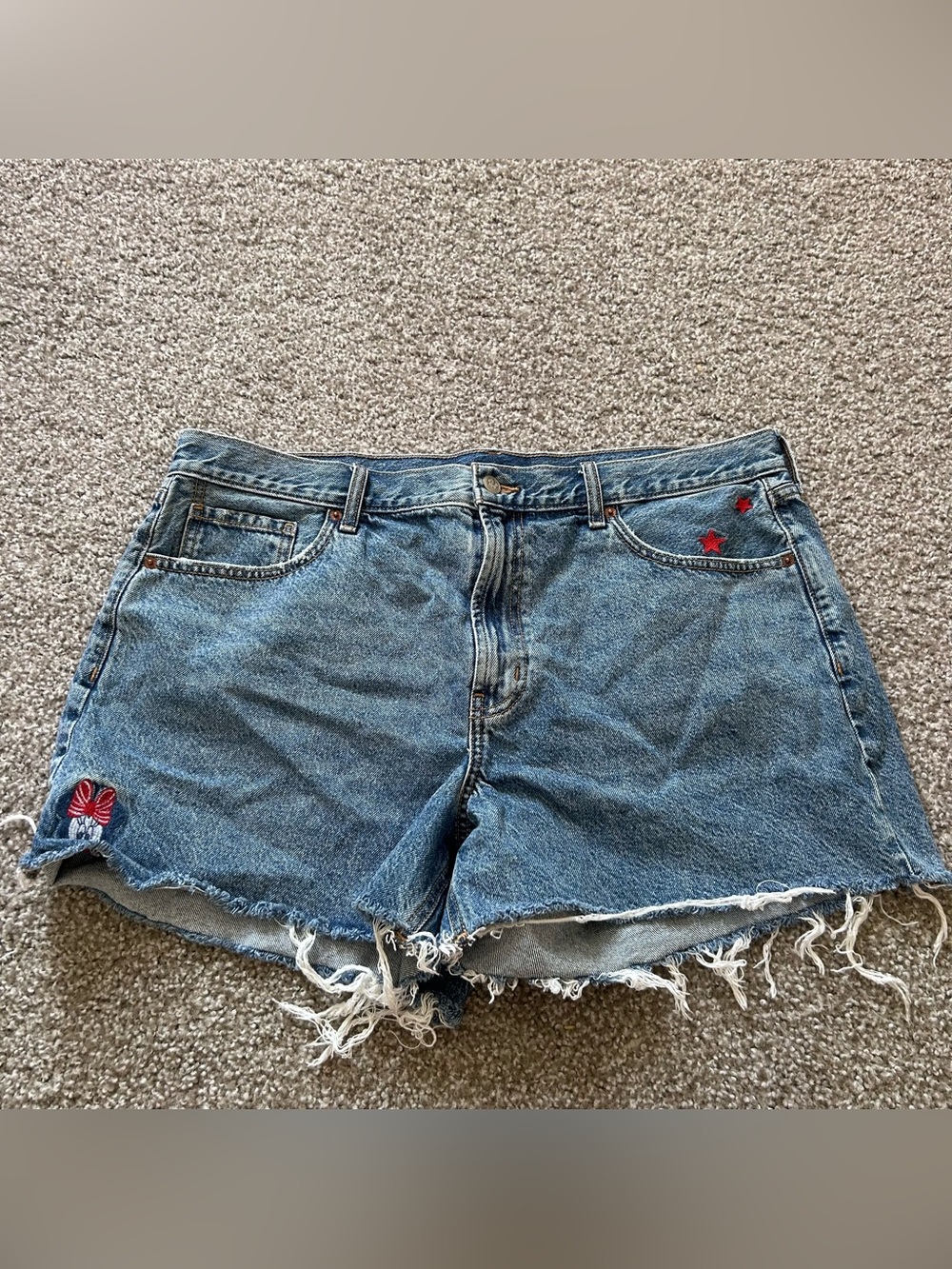 Disney x Old Navy Patriotic Jean Shorts
